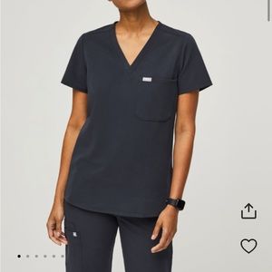 Figs scrubs FULL SET size small top and bottom quiet navy